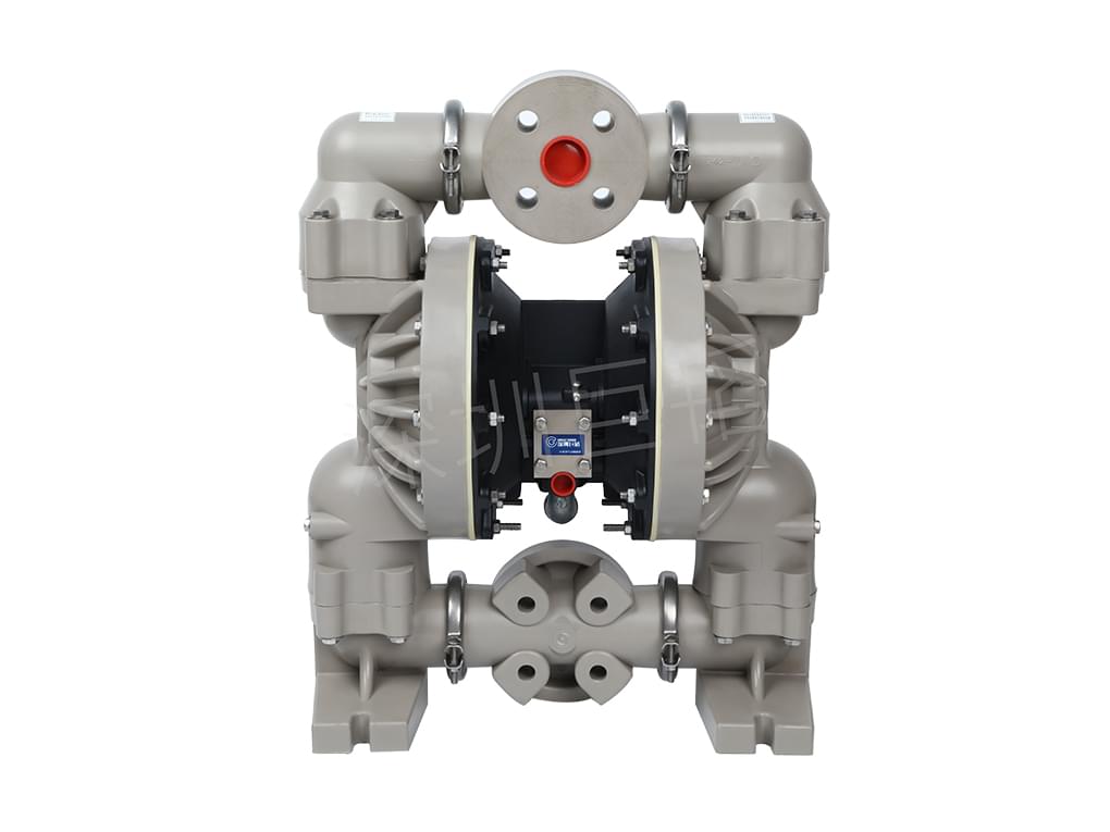 粉體氣動(dòng)隔膜泵運(yùn)行時(shí)的振動(dòng)噪音的主要原因(圖2) 粉體氣動(dòng)隔膜泵運(yùn)行時(shí)的振動(dòng)噪音的主要原因(圖2)